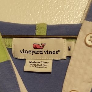 Vineyard Vines hooded rugby shirt